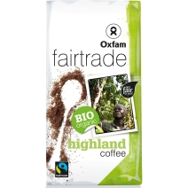 Kawa mielona arabica wysokogórska 250 g BIO Oxfam ft