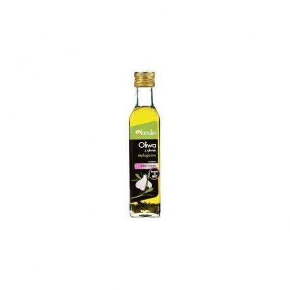 Oliwa z oliwek z dodatkiem szałwii i czosnku 250 ml Olandia cena 17,52zł