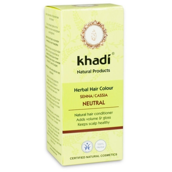 Khadi henna bezbarwna cassia 100 g cena 59,05zł