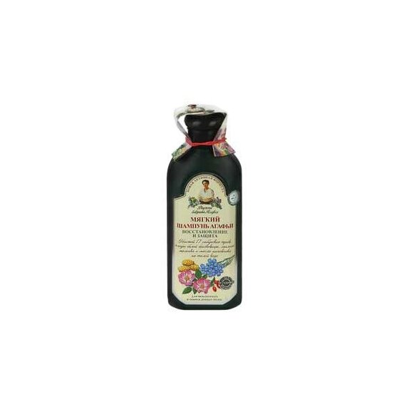 Szampon ziołowy miękkie włosy farbowane i zniszczone (Receptura Babci Agafi) 350 ml Agafi cena 11,95zł