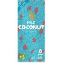 Czekolada mleczna z płatkami kokosowymi 100g Oxfam