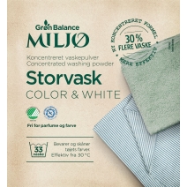 Gron Balance proszek do prania ubrań białych i kolorowych 1,8 kg 