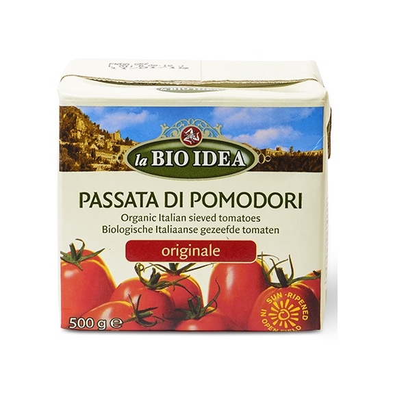Przecier pomidorowy passata w kartonie 500 ml BIO La Bio Idea cena 7,69zł