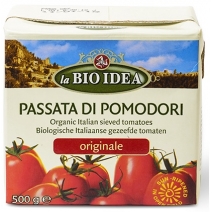 Przecier pomidorowy passata w kartonie 500 ml BIO La Bio Idea