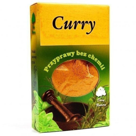Curry 60 g konwencja Dary Natury cena 7,75zł
