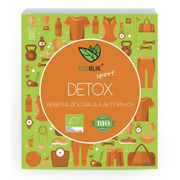 EcoBlik Herbatka Detox BIO 20 x 2 g cena 12,99zł
