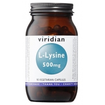 Viridian L-Lizyna 500 mg 90 kapsułek