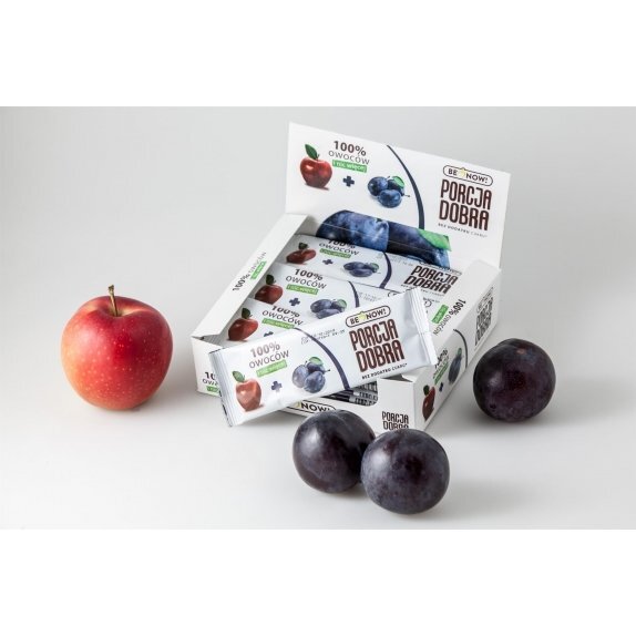 Listki owocowe Porcja dobra jabłkowo-śliwkowa przekąska 16 g Pure Life cena 1,89zł