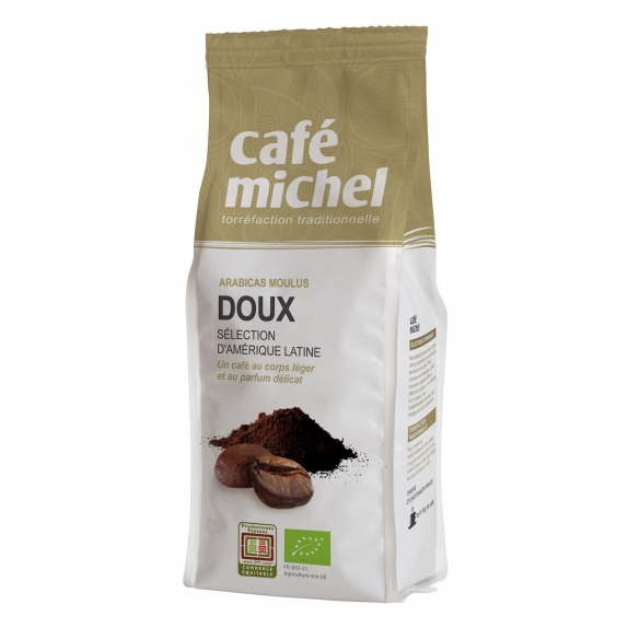 Kawa mielona Arabica Doux fair trade BIO 250 g Cafe Michel cena 7,20$