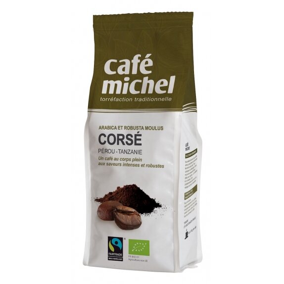 Kawa mielona Arabica/Robusta fair trade BIO 250 g Cafe Michel cena 25,65zł