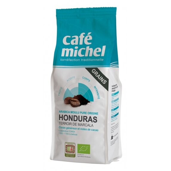 Kawa ziarnista Arabica 100%  Honduras Fair Trade 250 g BIO Cafe Michel cena €7,05