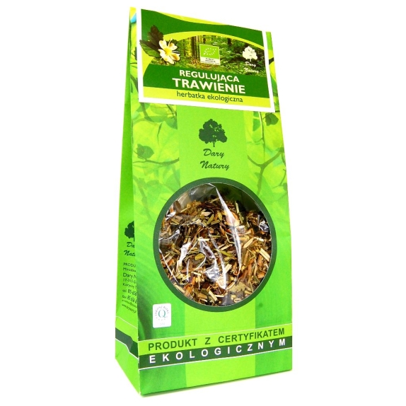 Herbatka regulująca trawienie 150 g BIO Dary Natury cena 5,17$
