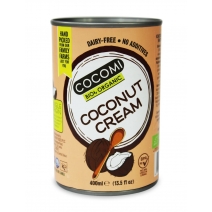 Zagęszczony produkt kokosowy bez gumy guar puszka 400 ml BIO Cocomi