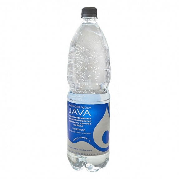 Woda Alkaliczna PH 9.2 JAVA 1,5 l cena 2,67$
