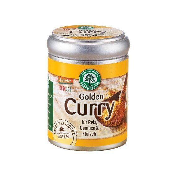 Przyprawa curry złote 55 g BIO Lebensbaum cena 6,21$