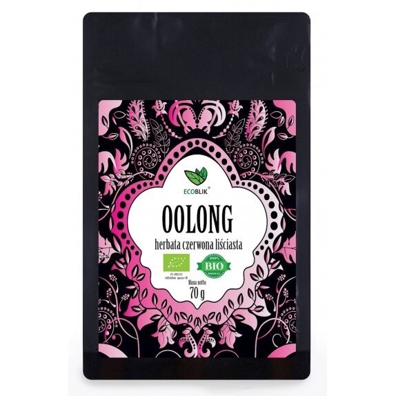 EcoBlik Herbata czerwona Oolong 70 g BIO  cena 24,69zł