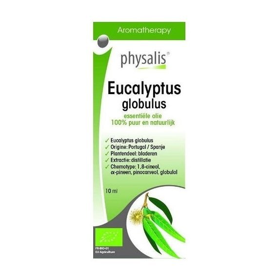 Olejek eteryczny Eucalyptus globulus (Eukaliptus gałkowy) BIO 10 ml Physalis cena €4,10