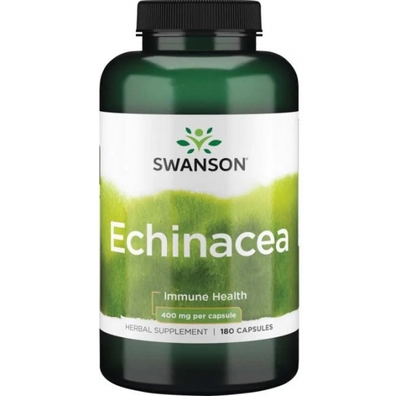Swanson echinacea 400 mg 180 kapsułek cena 35,90zł