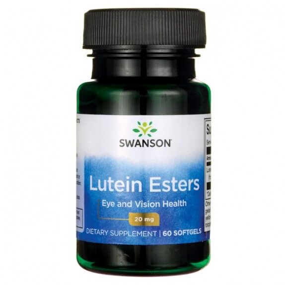 Swanson luteina estry 20 mg 60 kapsułek cena 34,90zł