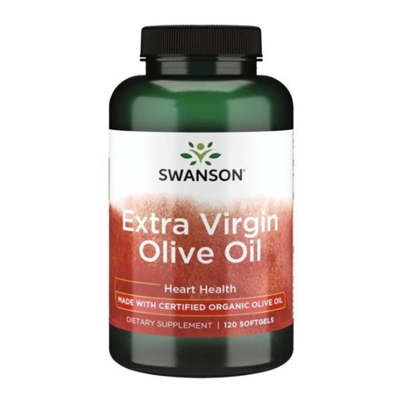 Swanson olive oil extra virgin 1000 mg 120 kapsułek cena 67,90zł