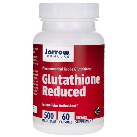 Jarrow Formulas Glutathione Reduced 500mg 60 vege kapsułek cena 133,59zł