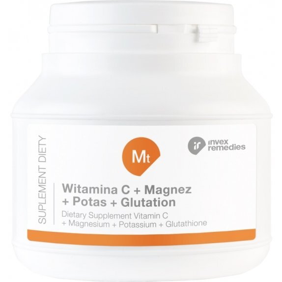 Invex Remedies Mt Witamina C+ Magnez+ Potas+ Glutation 150g  cena 156,75zł