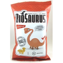 Chrupki kukurydziane ketchupowe bezglutenowe BioSaurus 50g BIO McLloyd's