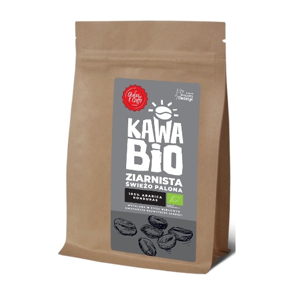 Quba Caffe Kawa 100% Arabica Ziarnista Honduras BIO 250 g cena 10,06$
