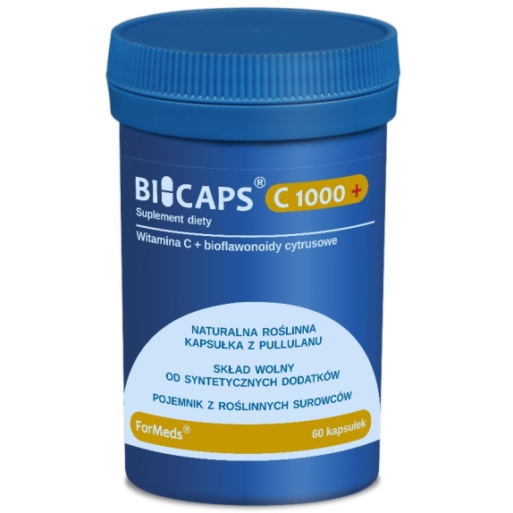 Bicaps C 1000 plus (60 kapsułek) Formeds cena 8,10$