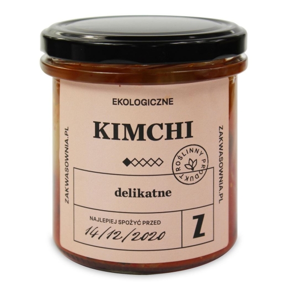 Kimchi delikatne 300 g BIO Zakwasownia cena 4,98$