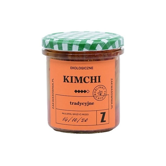 Kimchi tradycyjne 300 g BIO Zakwasownia cena €4,18