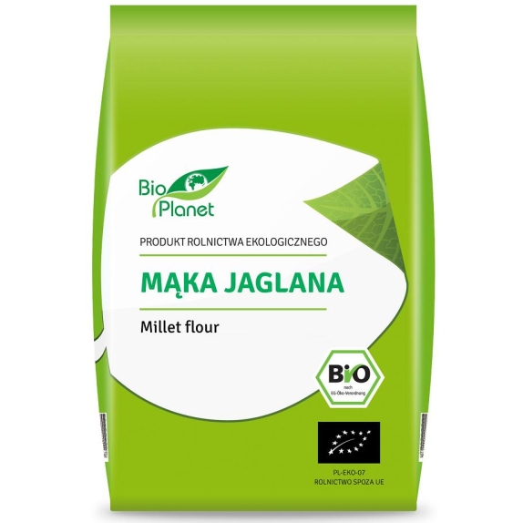 Mąka jaglana 500 g BIO Bio Planet cena 6,39zł