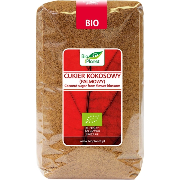 Cukier kokosowy palmowy 1 kg BIO Bio Planet  cena 28,45zł