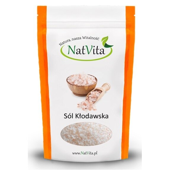 Sól kłodawska miałka 300 g Natvita cena 2,40zł