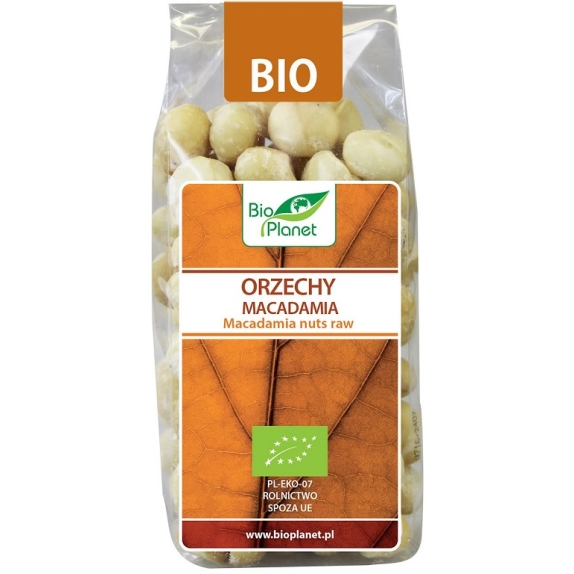 Orzechy macadamia 200 g BIO Bio Planet  cena 4,43$