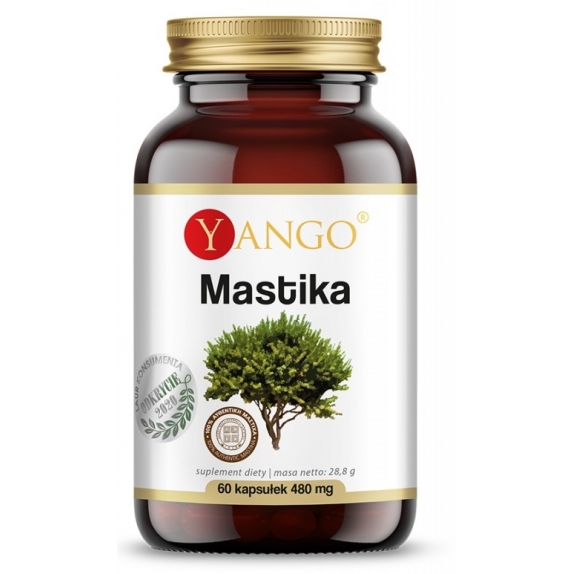 Yango Mastika 480 mg 60 kapsułek  cena 16,44$