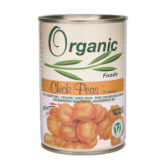 Ciecierzyca konserwowa BIO 400g Organic Foods cena 1,63$