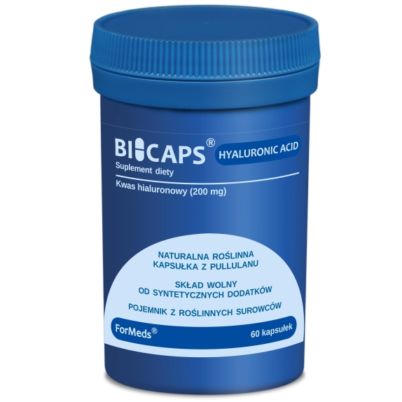 Bicaps Hyaluronic Acid 60 kapsułek Formeds cena 17,01$