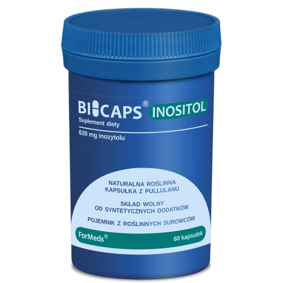 Formeds Bicaps Inositol 60 kapsułek cena 36,99zł
