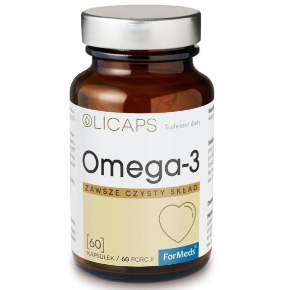 Olicaps Omega-3 60 kapsułek Formeds cena 12,96$