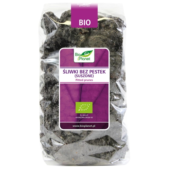 Śliwki bez pestek (suszone) 1 kg BIO Bio Planet cena 14,65$