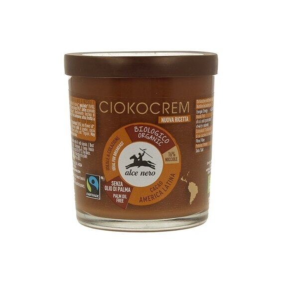 Krem orzechowo-czekoladowy Fair Trade 180 g BIO Alce Nero cena 6,10$
