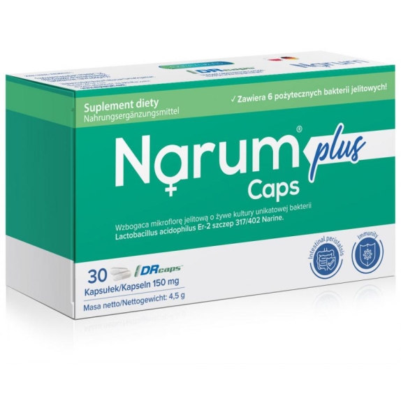 Narum Plus 30 kapsułek cena €11,30