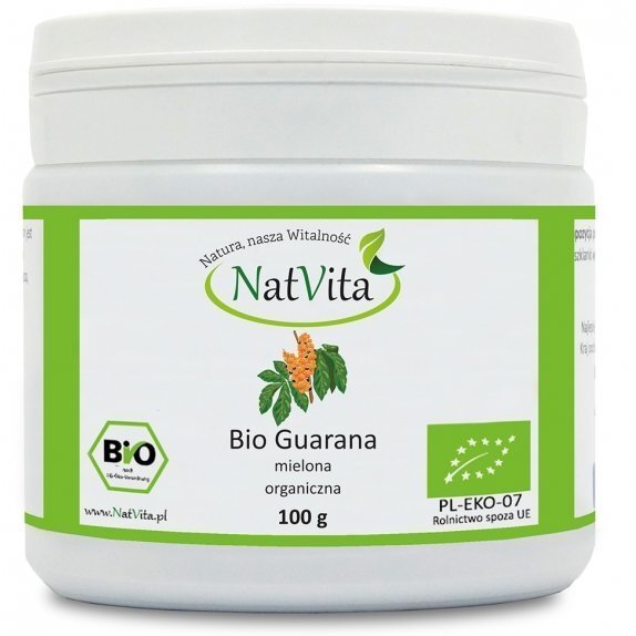 Guarana mielona 100 g Natvita cena 29,99zł