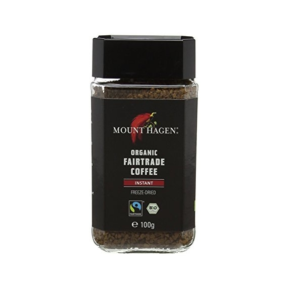 Kawa rozpuszczalna arabica/robusta fair trade 100 g BIO Mount Hagen cena 30,15zł