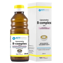 ActiNovo Liposomalna witamina B-Complex (alkohol free) 250 ml (20dni)