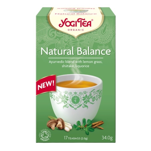 Herbata naturalna równowaga 17 saszetek  BIO Yogi Tea  cena 3,37$