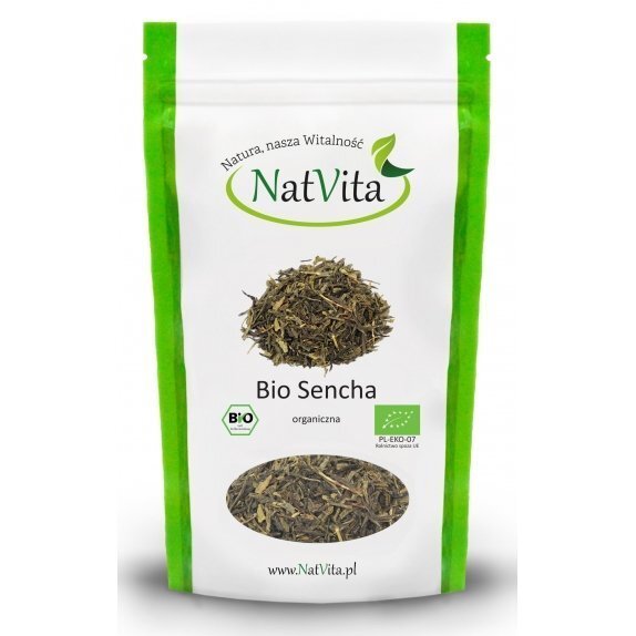 Herbata zielona sencha 100 g Natvita cena 12,09zł