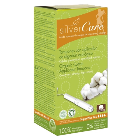 Masmi Silver Care tampony super plus z aplikatorem 14 sztuk  cena 18,35zł