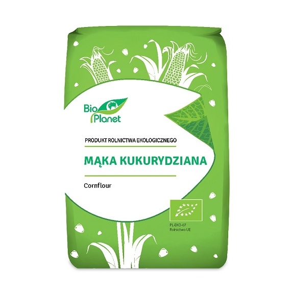 Mąka kukurydziana 1 k g BIO Bio Planet cena €2,09
